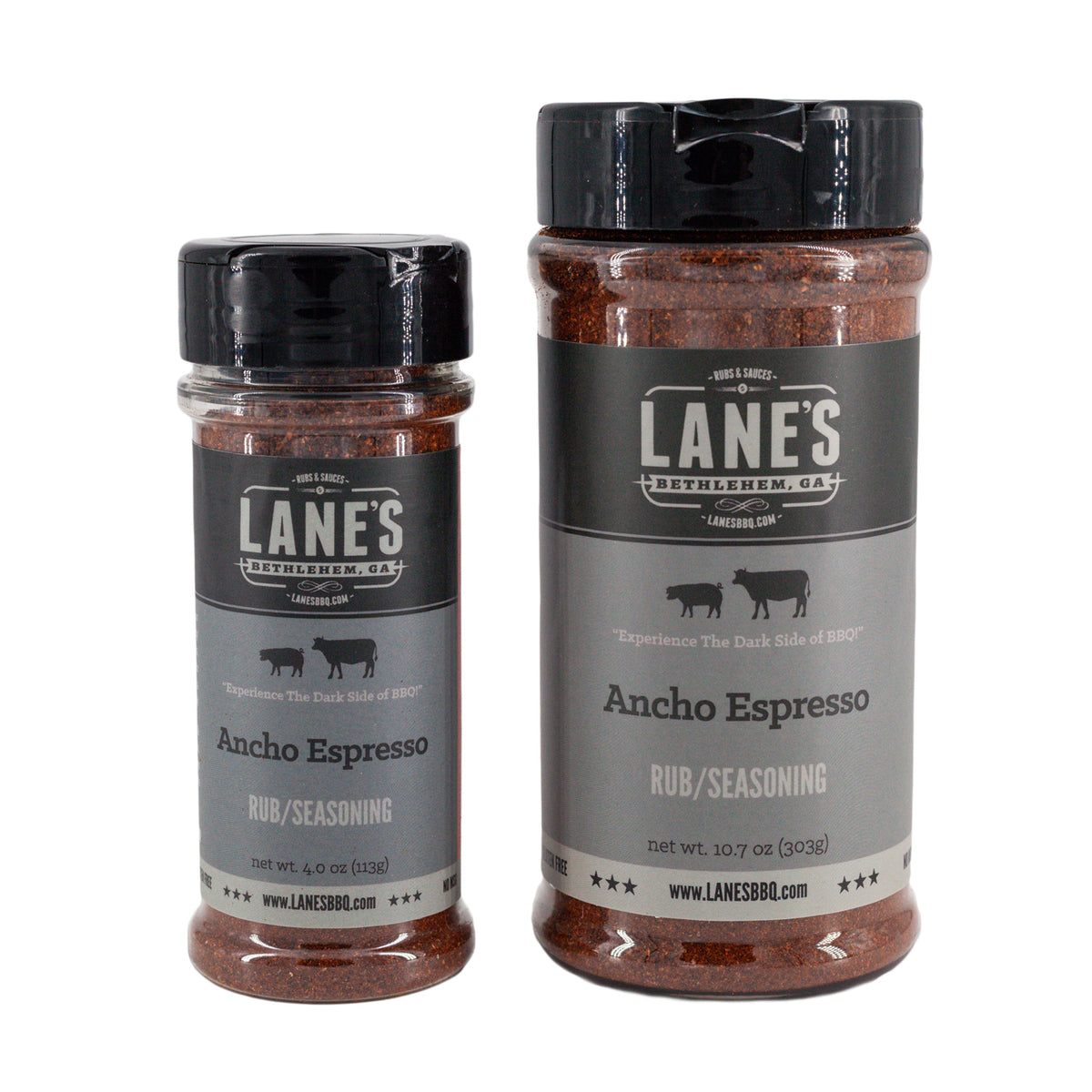 Lane's Ancho Espresso Rub 12oz