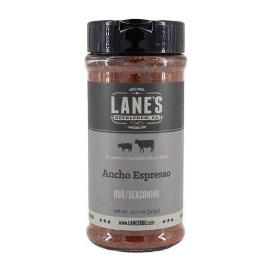 Lane's Ancho Espresso Rub -  Combo 12oz