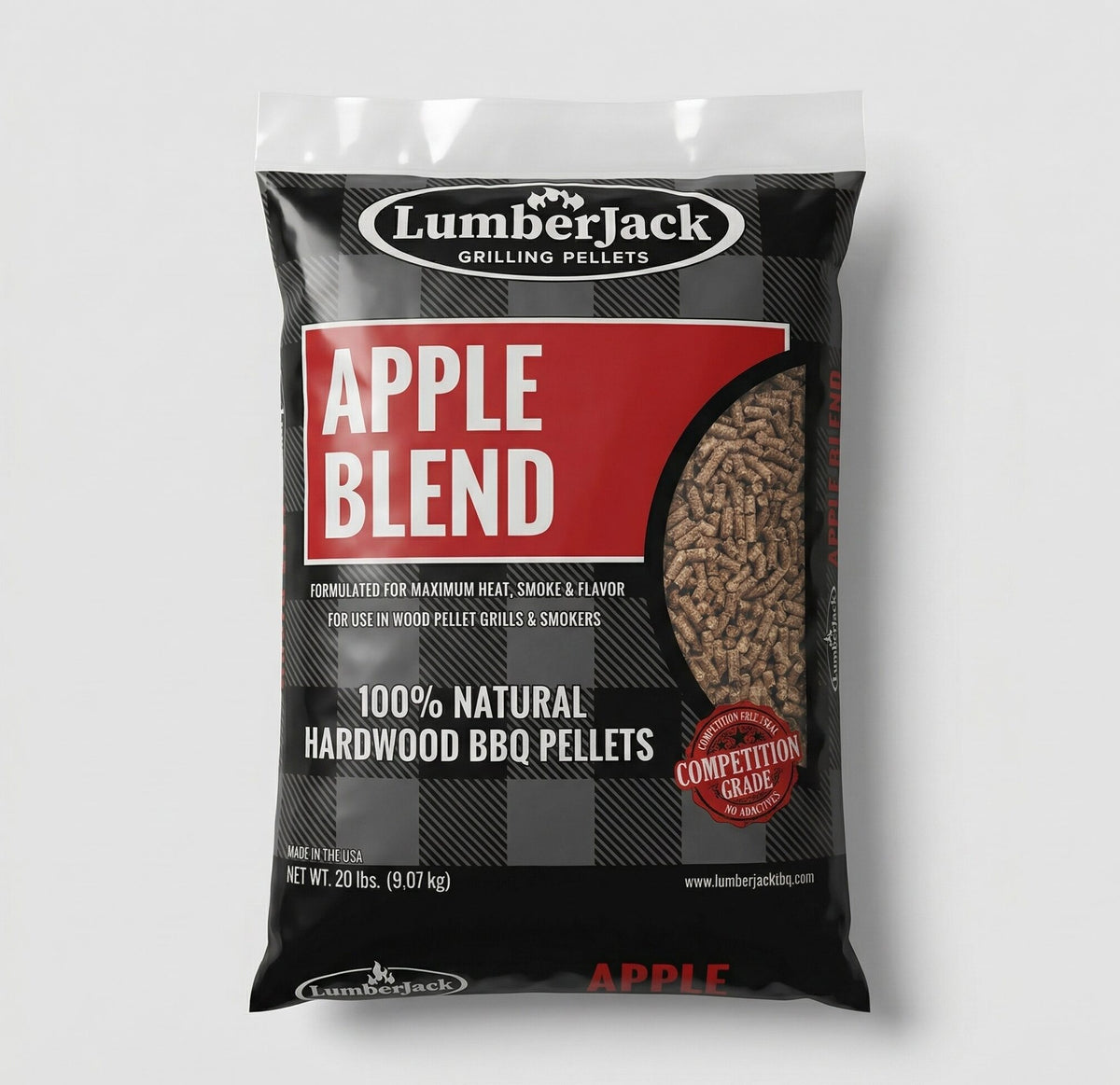 Lumberjack Apple Blend BBQ Pellets 20lb