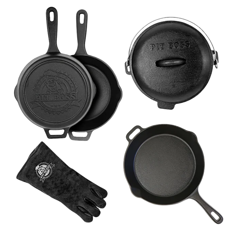 6 Piece Cast Iron Starter Kit