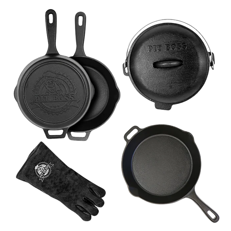 6 Piece Cast Iron Starter Kit