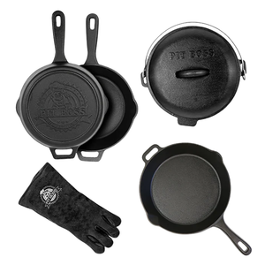 6 Piece Cast Iron Starter Kit