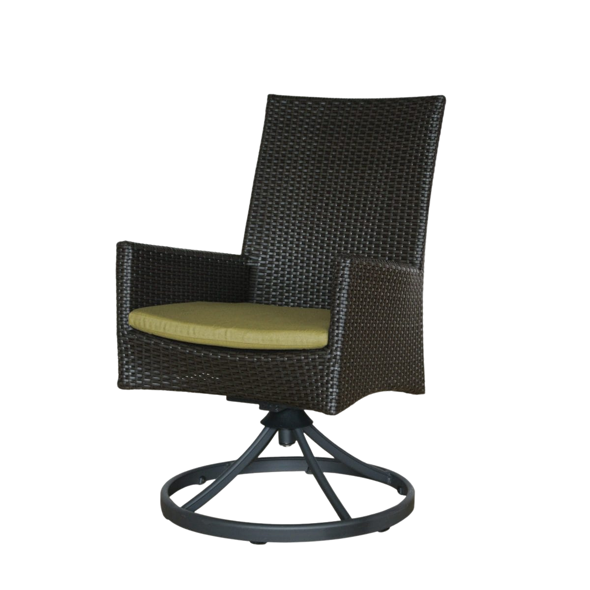 Palm Harbor Swivel Rocking Dining Arm Chair