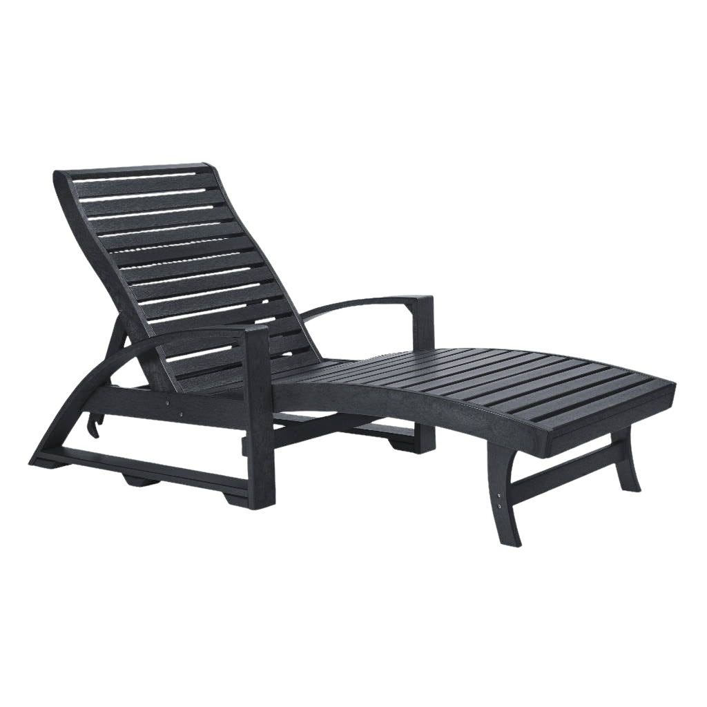 St. Tropez Chaise Lounge w/Wheels