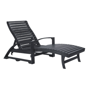 St. Tropez Chaise Lounge w/Wheels