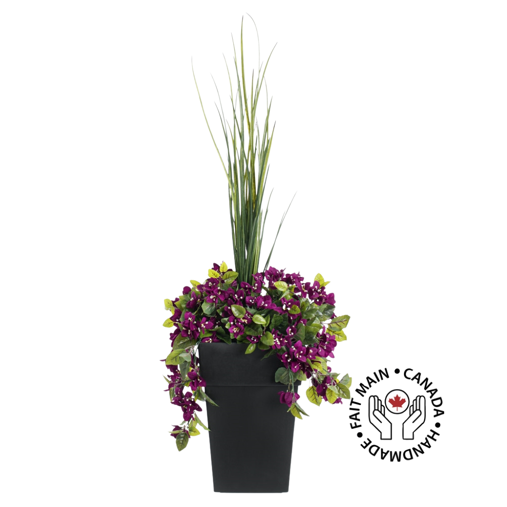 Purple Bougainvillea Outdoor Flower Arrangement, 50”
