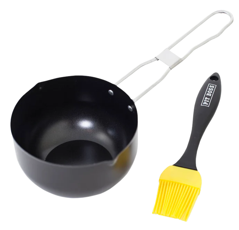 Non-Stick Sauce Pot & Basting Brush