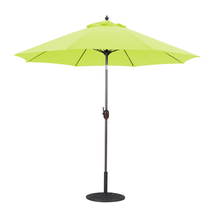 636 9' Manual-Tilt Market Galtech Umbrella
