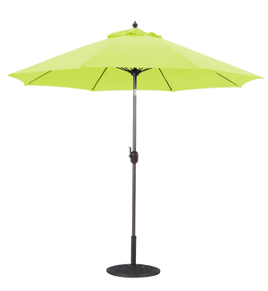 636 9' Manual-Tilt Market Galtech Umbrella