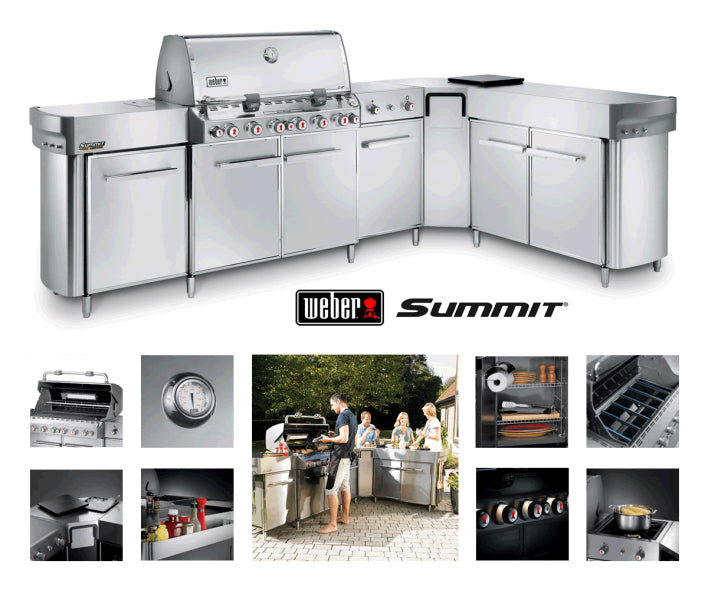 Weber Summit Grill Center Stainless Steel (Natural Gas)