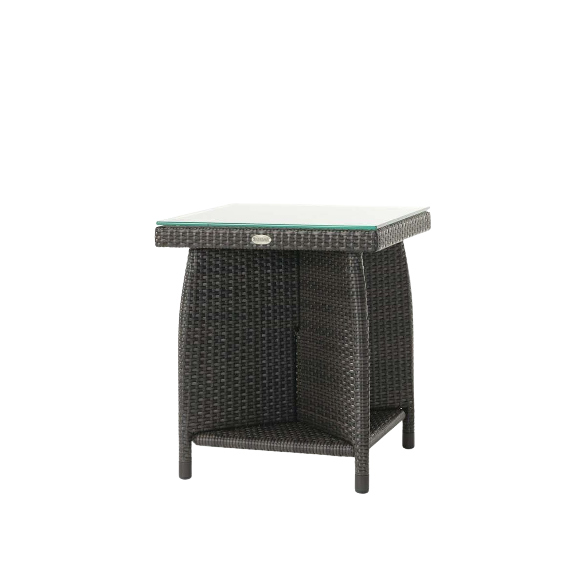 Palm Harbor Square End table w/Glass
