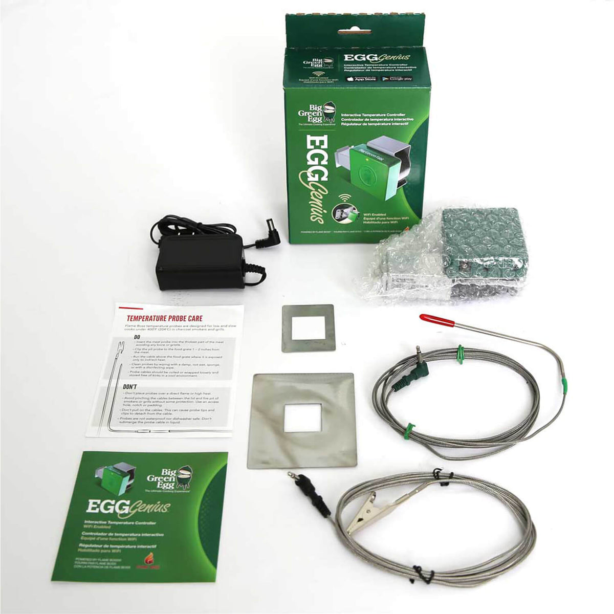EGG Genius temperature controller with probes