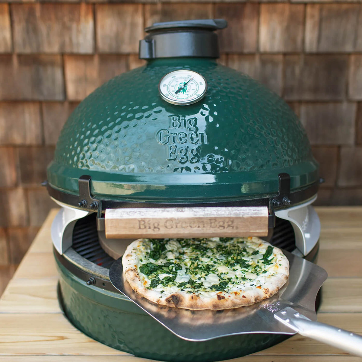 Big Green Egg Pizza Oven Wedge