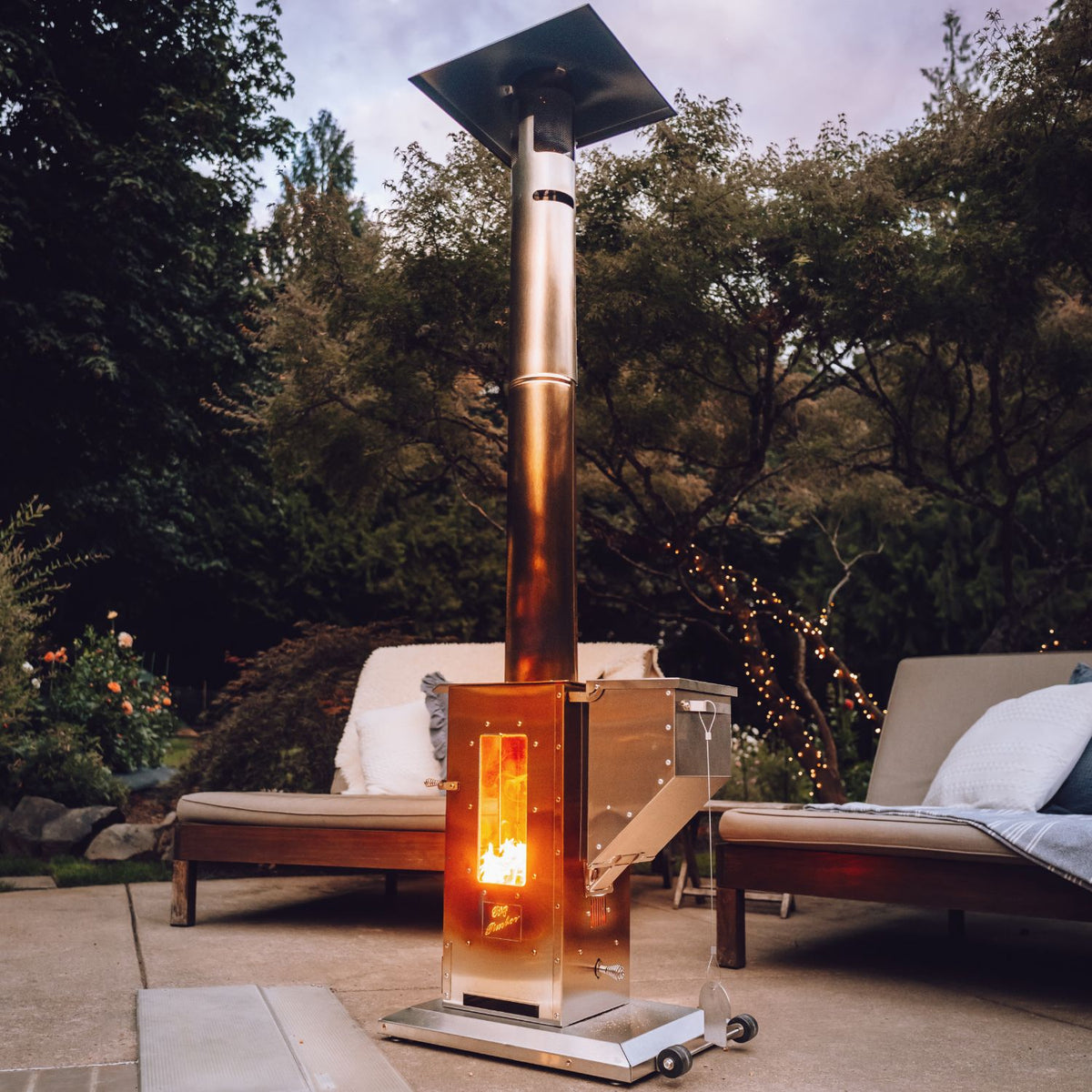Big Timber pellet patio heater