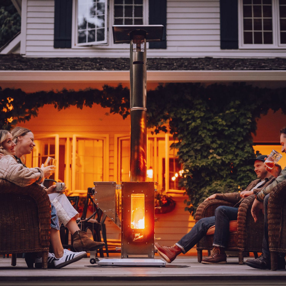 Big Timber pellet patio heater