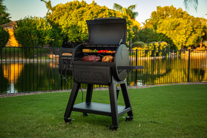 Louisiana Grills Black Label Side Shelf