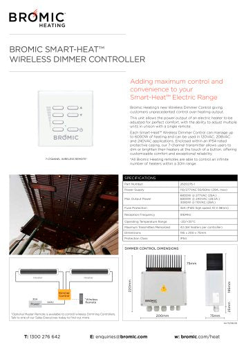 Bromic Heating - Smart Heat Control