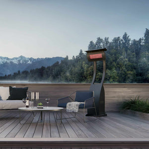 Bromic Tungsten Smart-Heat Portable on a residential patio