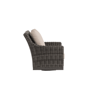 Budapest Swivel Gliding Club Chair