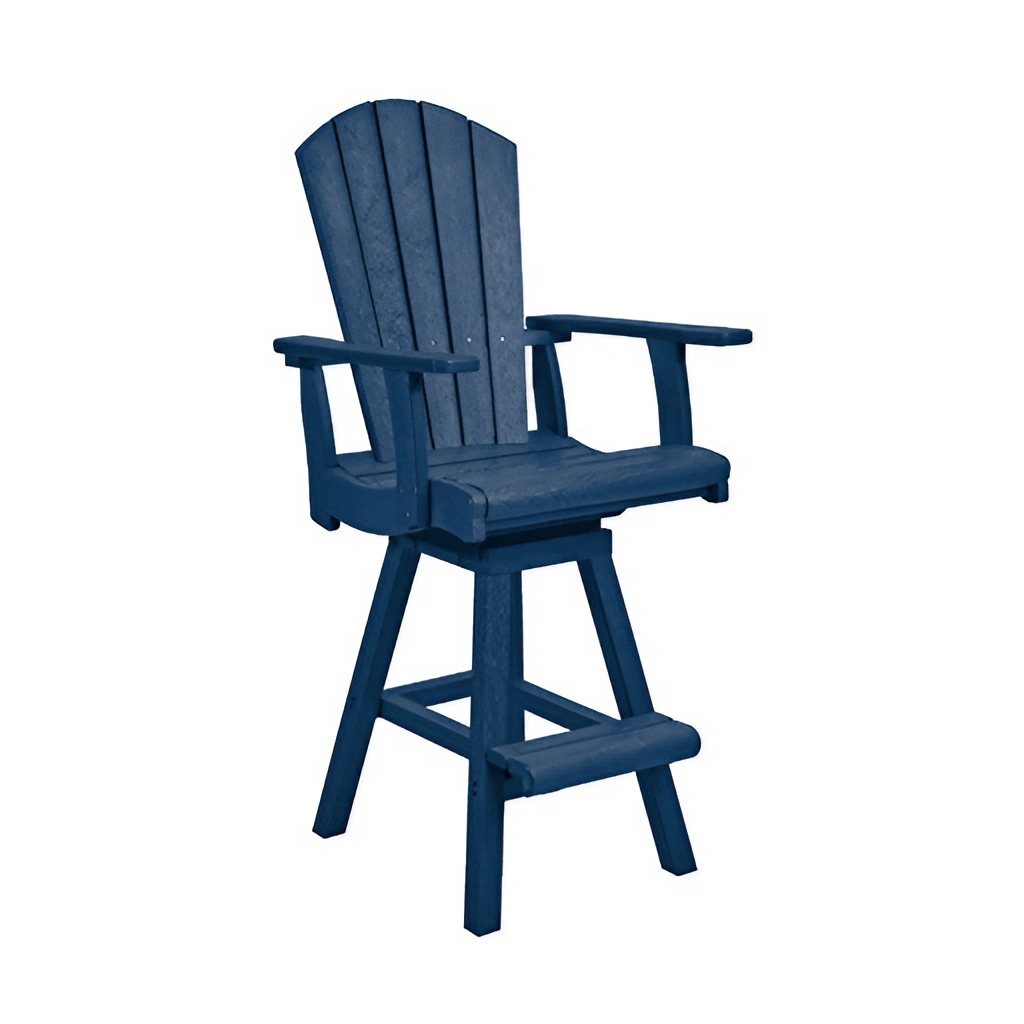 C25C Swivel Counter Arm Chair