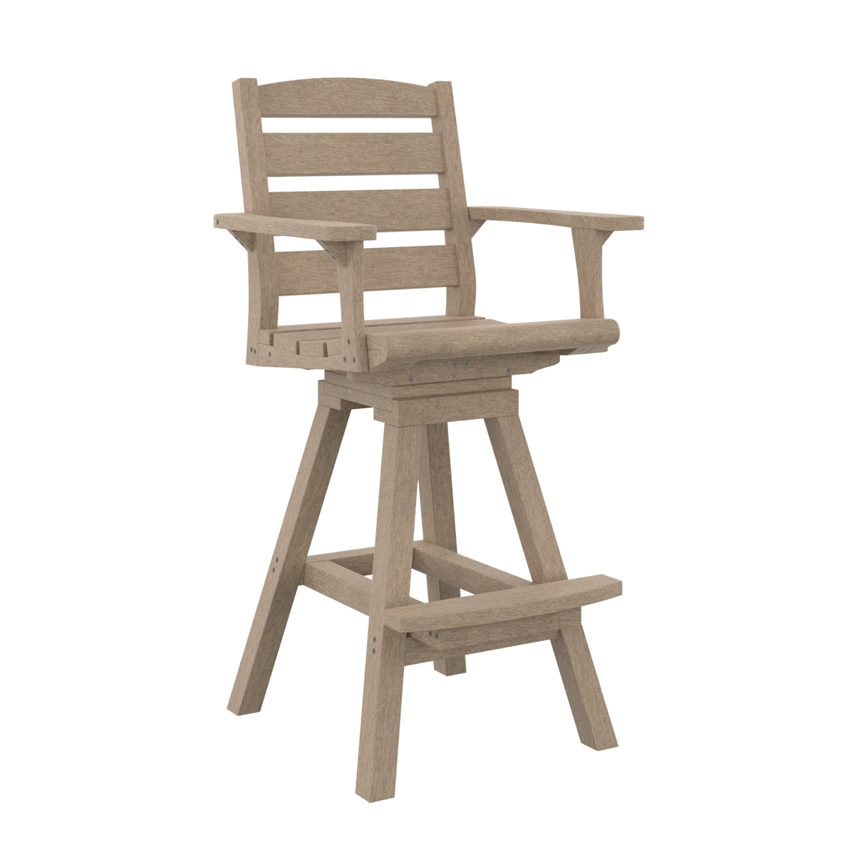 C312 Napa Swivel Pub Arm Chair