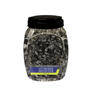 1/2" Reflective Fire Glass 10 lbs