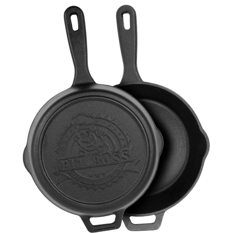Pit Boss 12" Cast Iron Deep Skillet With Lid