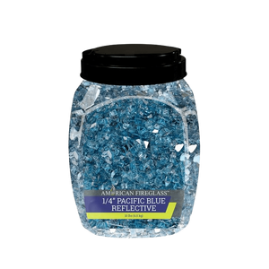 1/4" Reflective Fire Glass 10 lbs