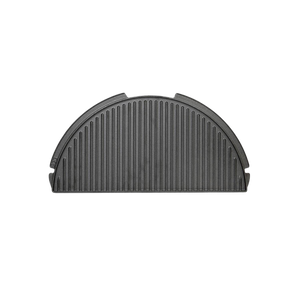 Half Moon Cast Iron Dual Side Plancha Griddle