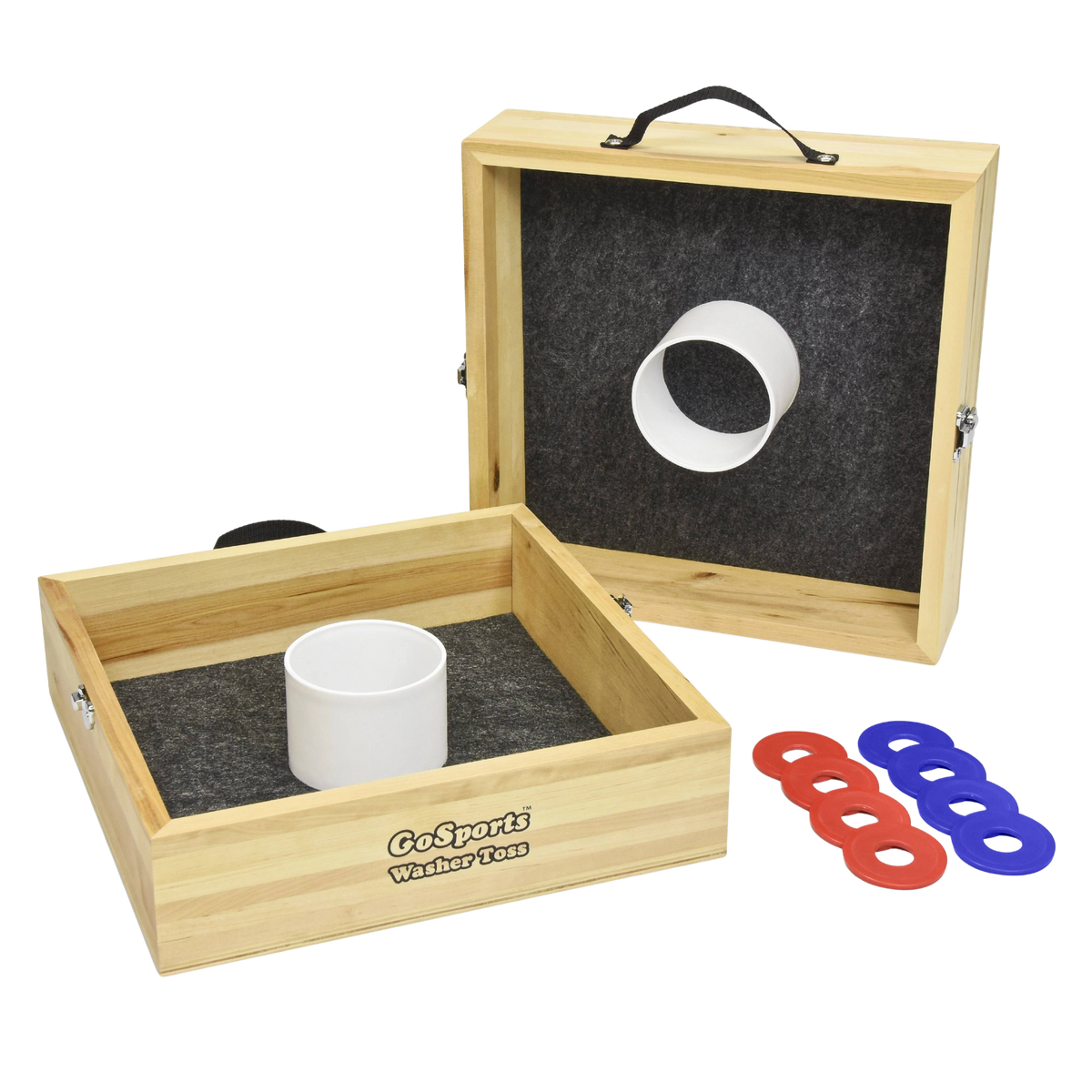 GoSports - Premium Birch Wood Washer Toss Game