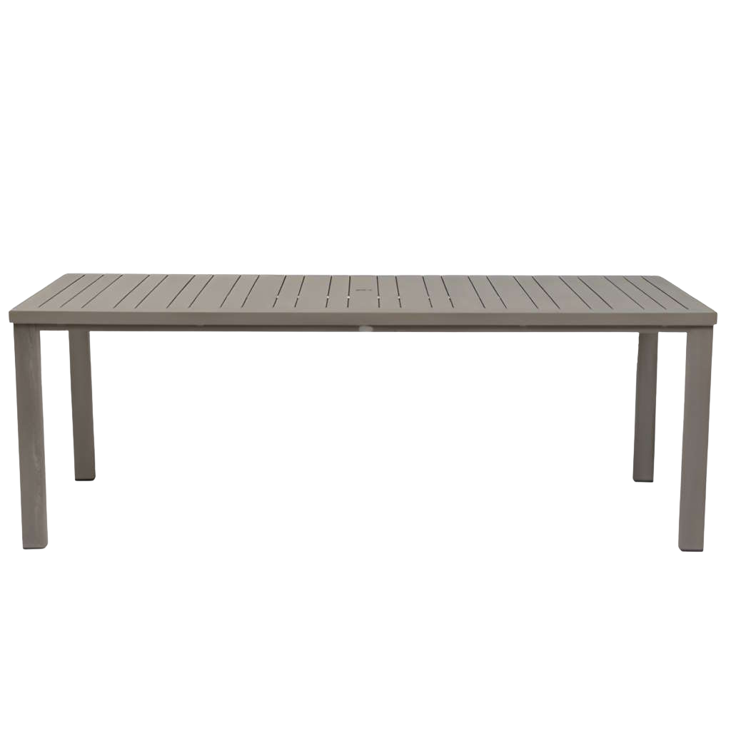 Canbria 84" x 44" Rectangle Dining Table w/Umbrella Hole