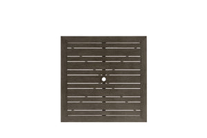 Ratana Canbria 39 Square Bar Table w/Umbrella Hole