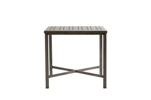 Ratana Canbria 39 Square Counter Table w/Umbrella Hole