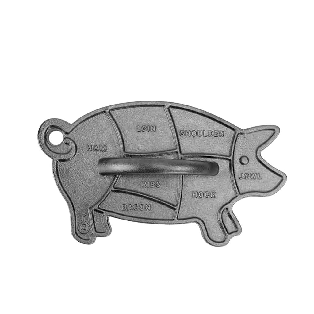 Seasoned Cast Iron Pig Press