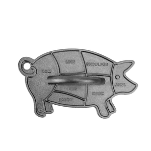 Seasoned Cast Iron Pig Press