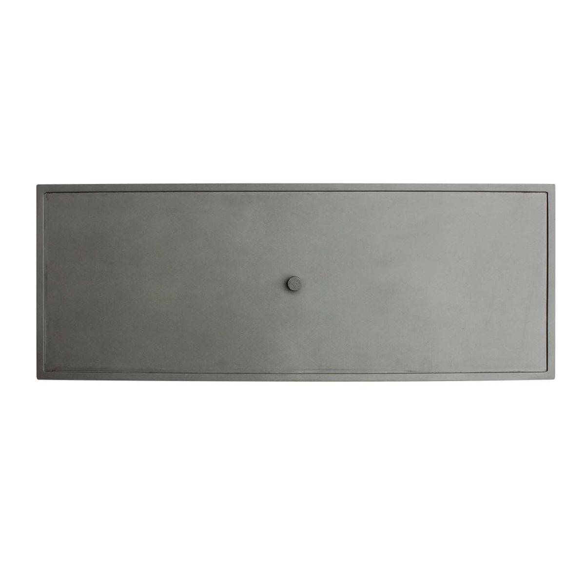 Rectangular Fire Pit Burner Lid