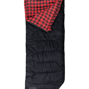 Athabasca Sleeping Bag - Black/Red
