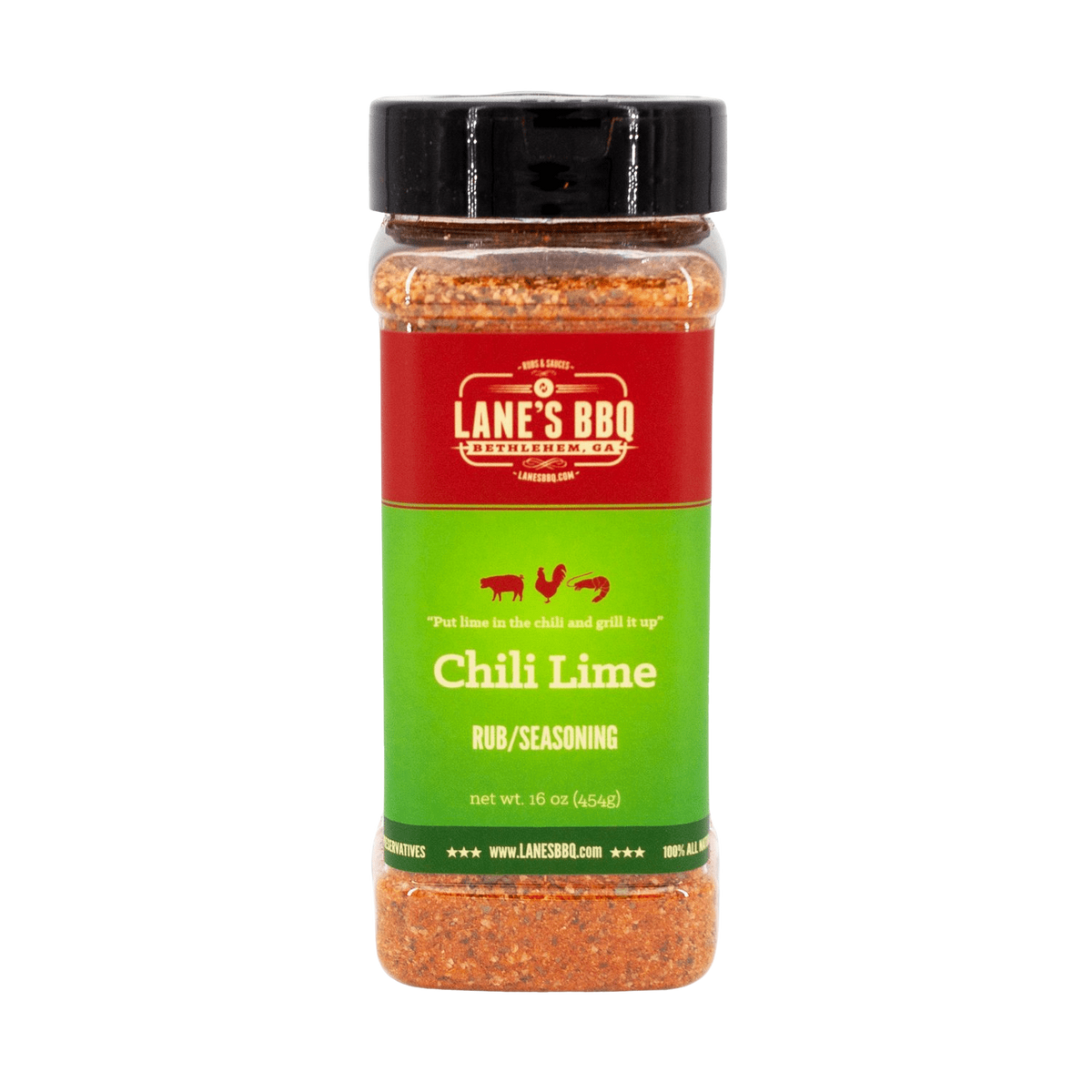Lane's Chili Lime Rub 12oz