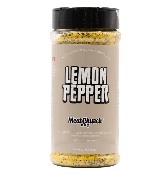Meat Church Lemon Pepper Seasoning 12oz
