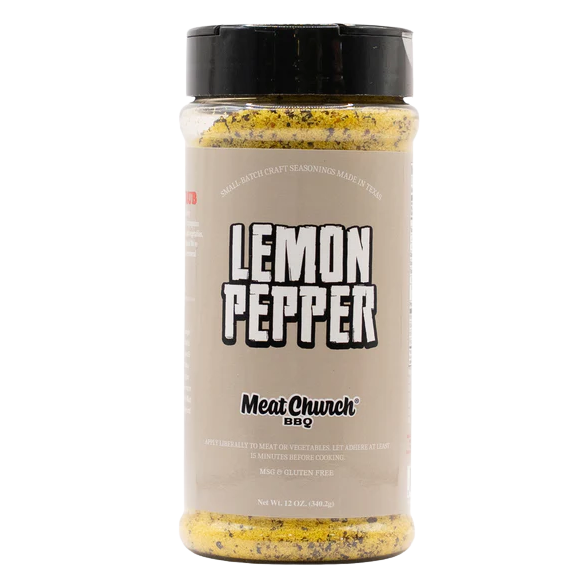 Meat Church Lemon Pepper Seasoning 12oz