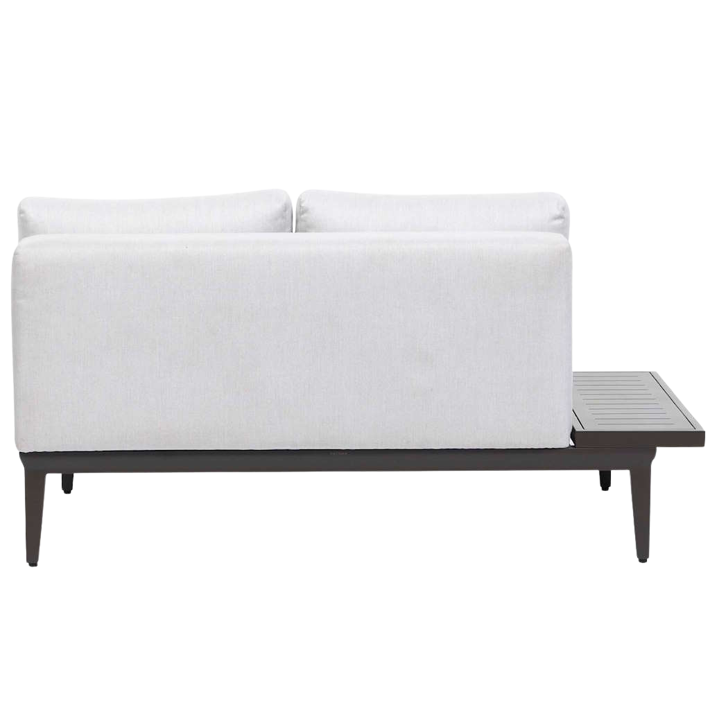 Alassio Sectional 2 Seat w/Extended End Table Top