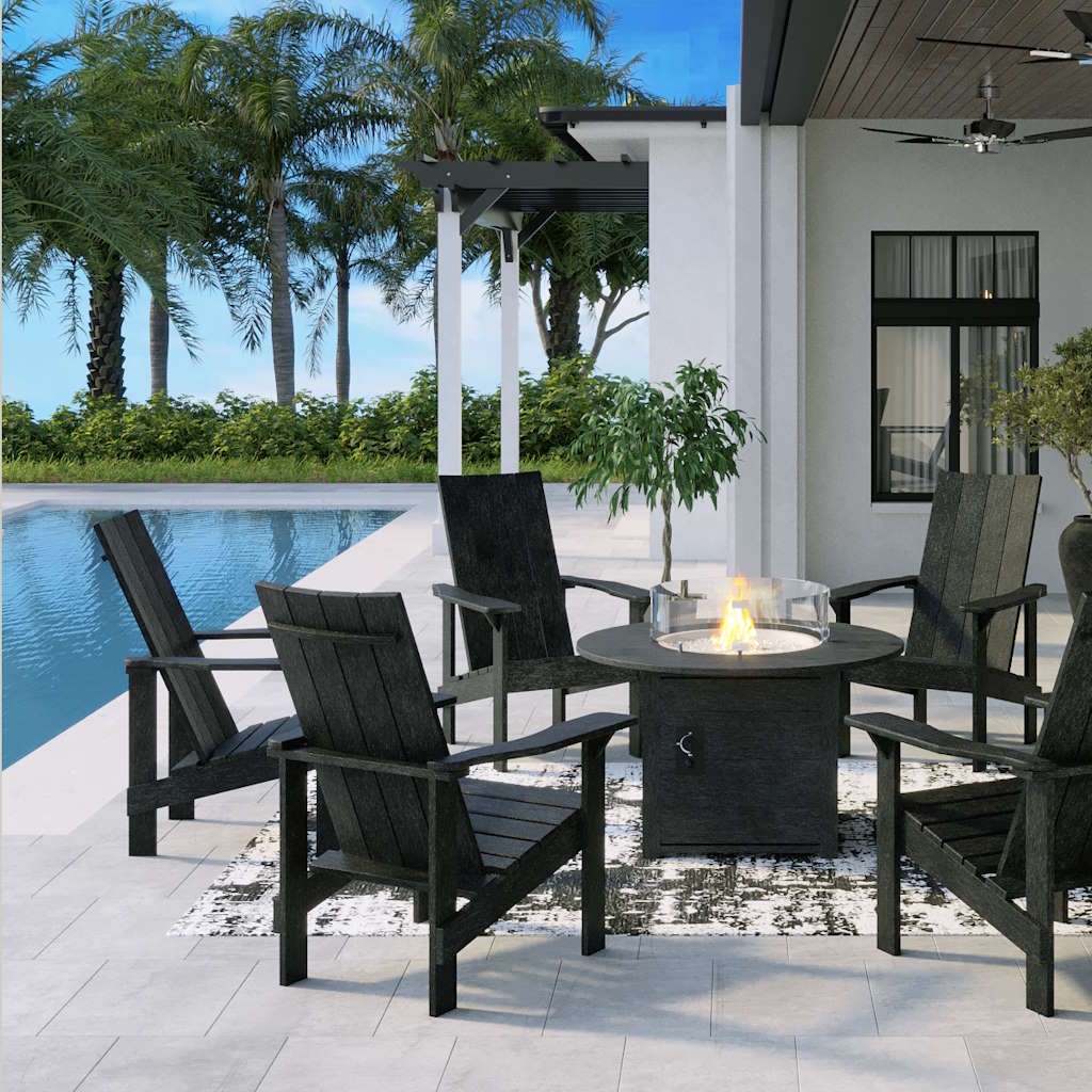 46" Round Fire Table