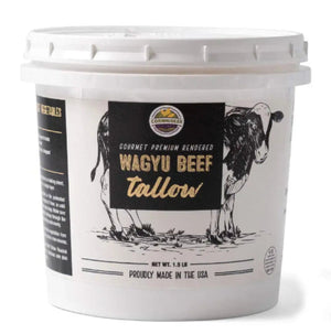 Cornhusker Kitchen Premium Rendered Wagyu Beef Tallow Tub 1.5lbs