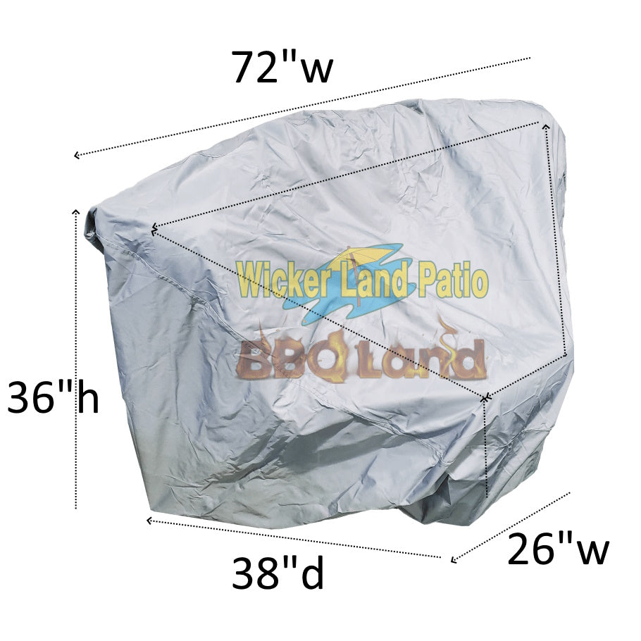 Sectional Curved Corner Cover, 26"W(72) x 38"D x 36"H