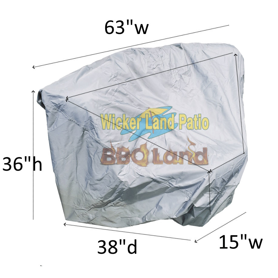 Sectional Curved Corner Cover, 15"W(63) x 38"D x 36"H