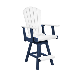 C25C Swivel Counter Arm Chair