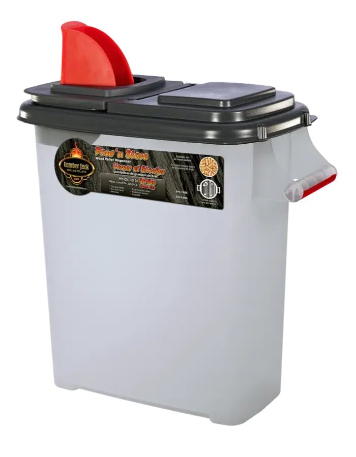 Lumberjack Pour n Store Pellet Dispenser 20lb