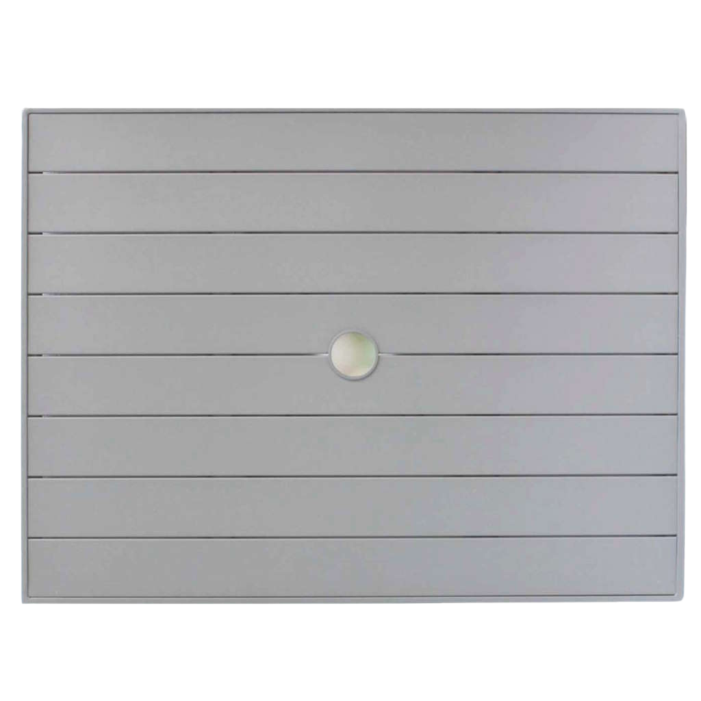 32″ x 48″ Rect Aluminum Slat Table Top W/UH