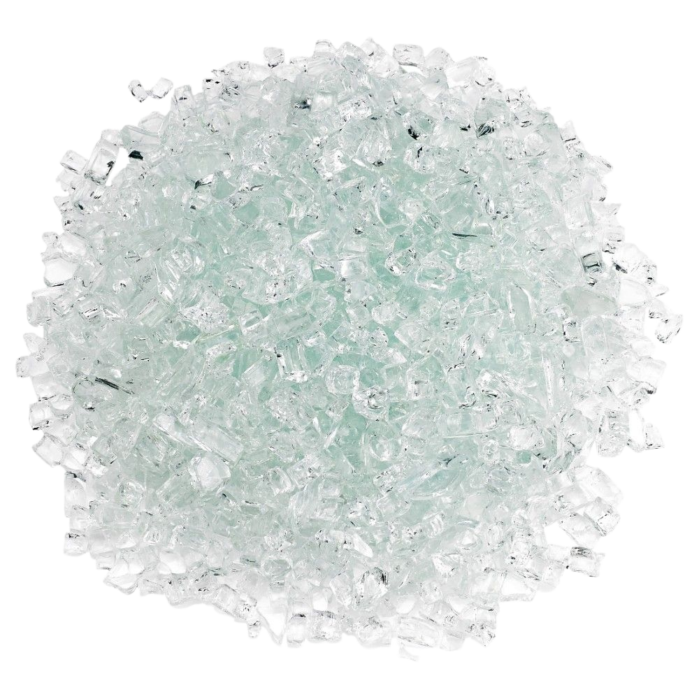 1/4" Reflective Fire Glass 10 lbs