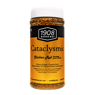 1908 Cataclysmic Chicken Rub 275g